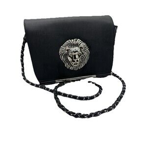 Vintage Aima Lion Head Crossbody Purse Versace Vibes